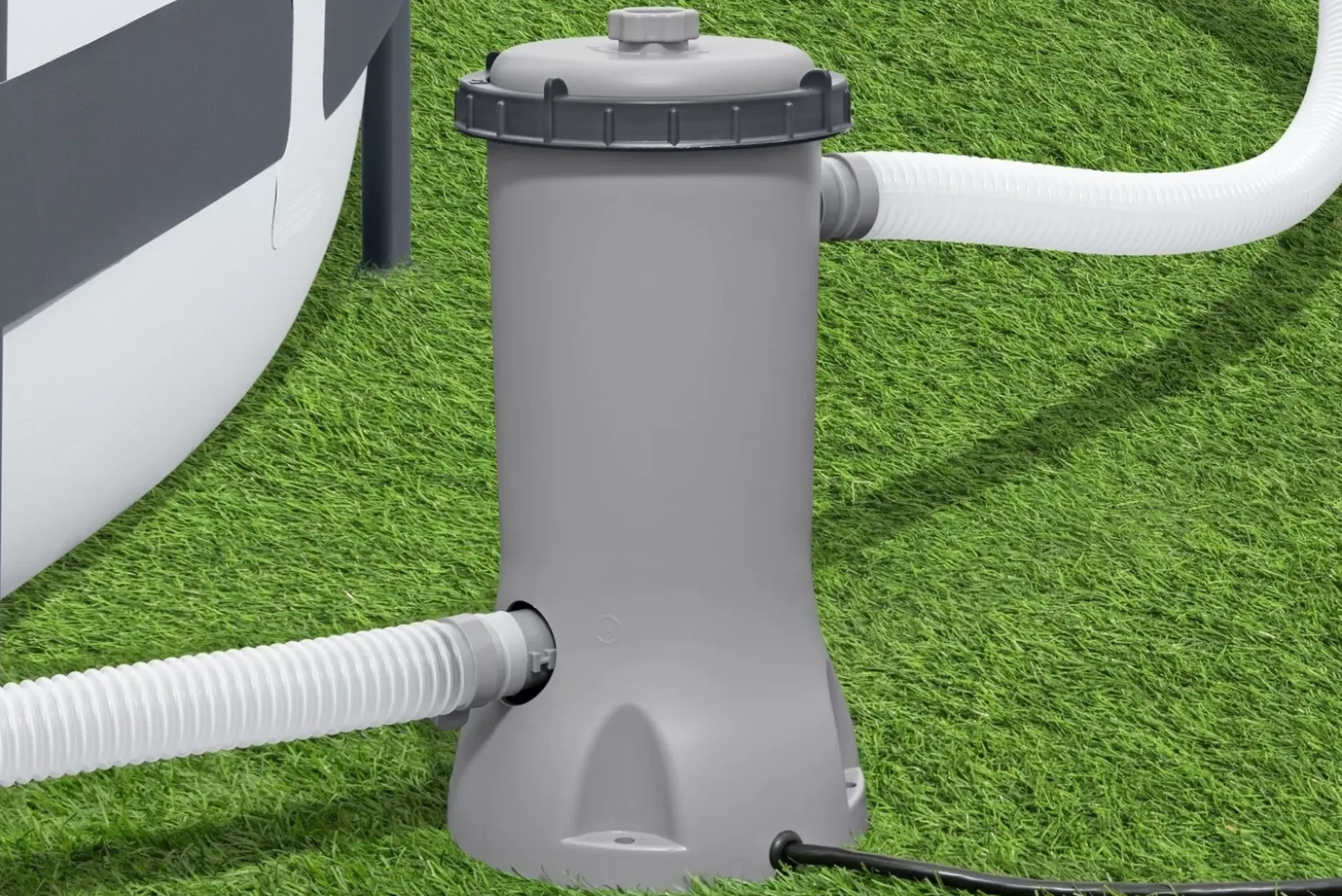 Outlet 530 Gal. Above Ground Pool Filter Pump Pool Accessories