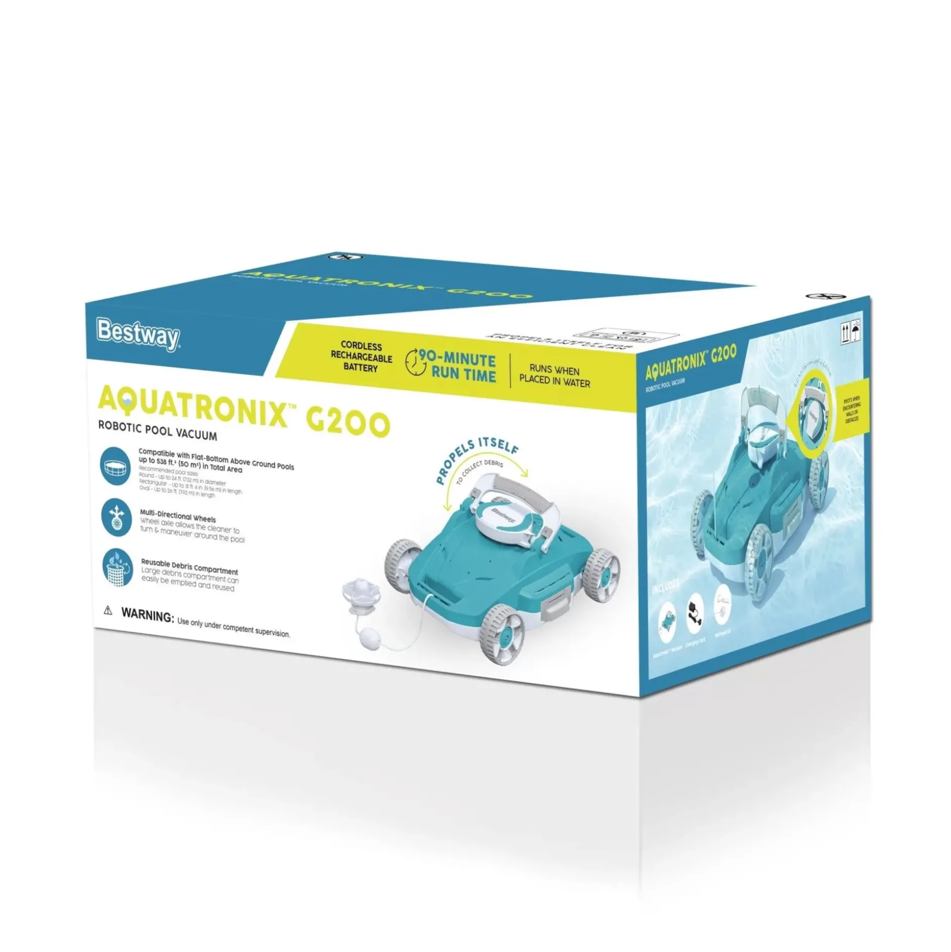 Online Aquatronix G200 Automatic Robotic Pool Vacuum Pool Accessories