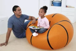 Clearance Beanless Basketball Kids Inflatable Chair Air Chairs
