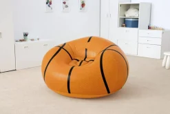 Clearance Beanless Basketball Kids Inflatable Chair Air Chairs