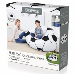Store Beanless Soccer Ball Kids Inflatable Chair Air Chairs