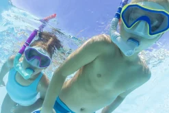 Best Sale ® Crusader Youth Snorkel Set With Fins, Pink Ages 7+ Swim Gear