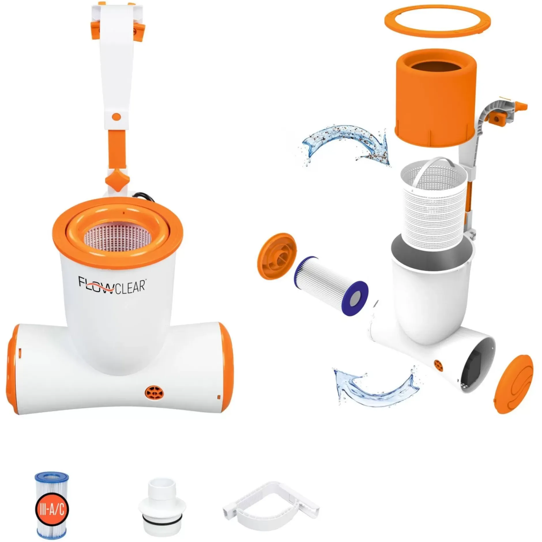 Online Flowclear 1050 Gallon Skimatic Skimmer Above-Ground Pool Pump Pool Accessories