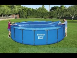 Flash Sale Flowclear 10' Solar Pool Cover Compatible With 10' Above Ground Pools Pool Accessories