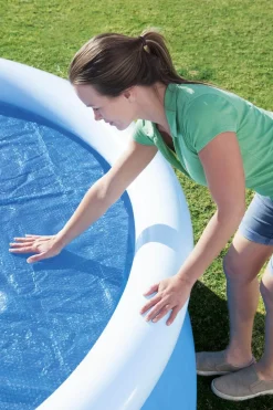 Flash Sale Flowclear 10' Solar Pool Cover Compatible With 10' Above Ground Pools Pool Accessories