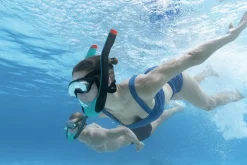 Best Sale Flowtech Full-Face Snorkel Mask L/Xl, Teal Swim Gear