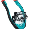 Shop Flowtech Multicolor Full-Face Snorkel Mask S/M Swim Gear