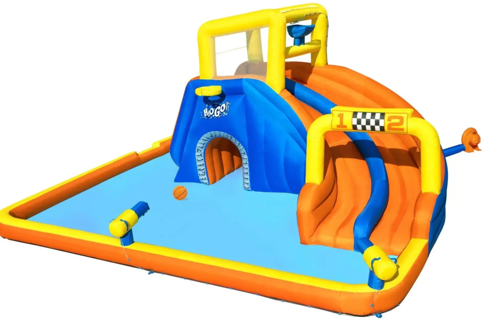 Hot H2Ogo! 18' Super Speedway Child Inflatable Water Park Mega Water Parks