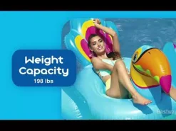 Outlet H2Ogo Tipsy Toucan Ride-On Inflatable Pool Float Pool Floats