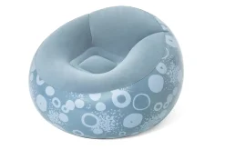 Flash Sale Inflate-A-Chair Inflatable Chair, Gray Air Chairs
