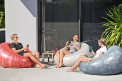 Flash Sale Inflate-A-Chair Inflatable Chair, Gray Air Chairs