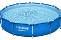 Discount Steel Pro 12' X 30 Above Ground Pool Set Steel Pro Pools