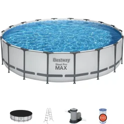 Store Steel Pro Max 18' X 48 Above Ground Pool Set Steel Pro Max Pools