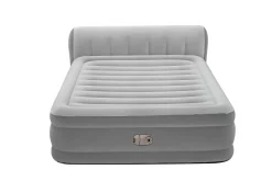Cheap Tritech Air Mattress Queen 18" With Headboard, Built-In Ac Pump And Antimicrobial Coating Indoor Air Mattresses