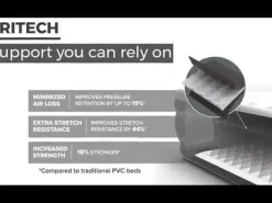 Flash Sale Tritech Air Mattress Full 15 With Built-In Ac Pump Included And Antimicrobial Coating Indoor Air Mattresses