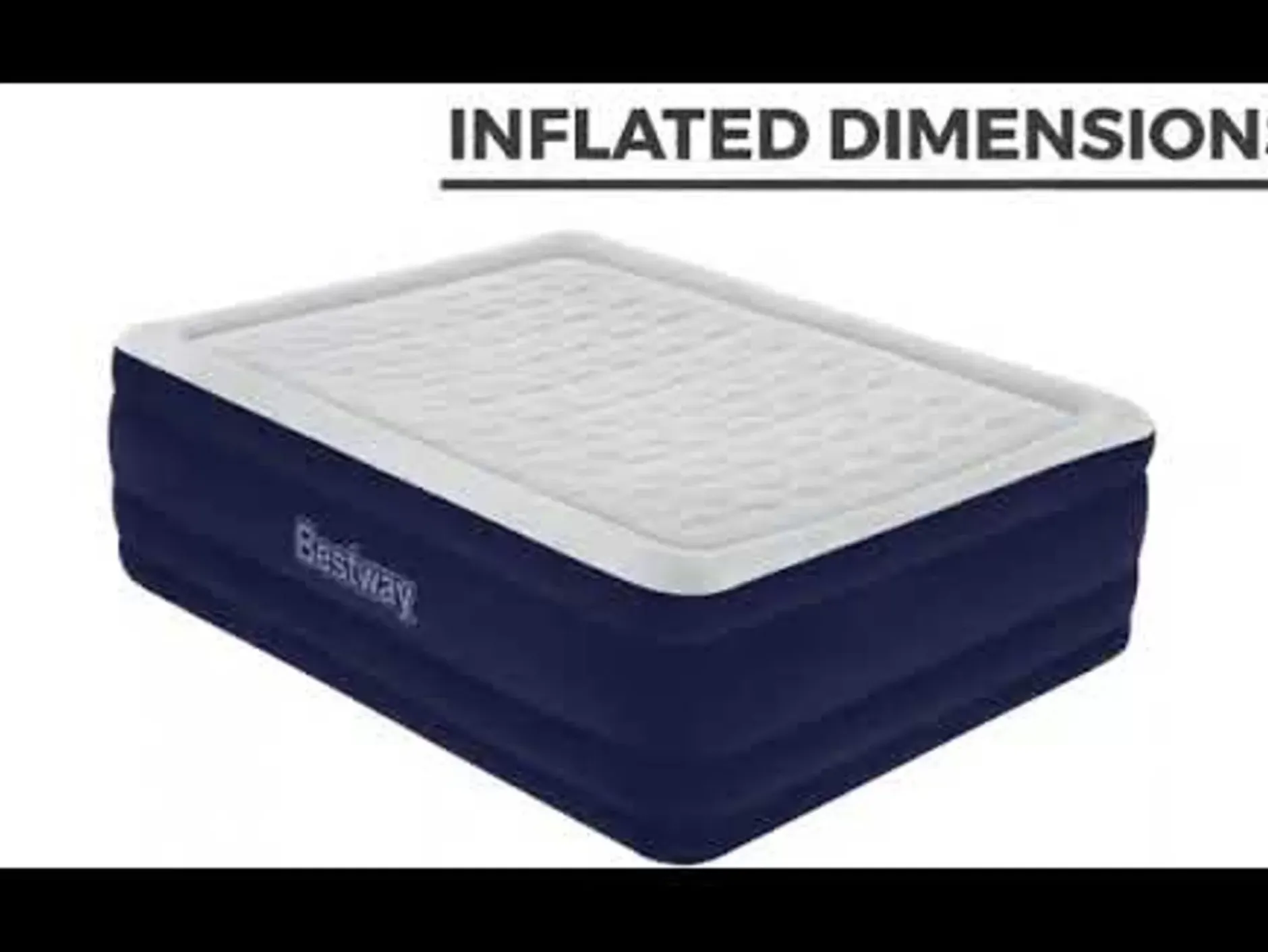 Best Sale Tritech Air Mattress Full 24 With Built-In Ac Pump Included And Antimicrobial Coating Indoor Air Mattresses