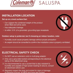Online Coleman Airjet Hot Tub Heater Pump Replacement, Gray Hot Tub Accessories