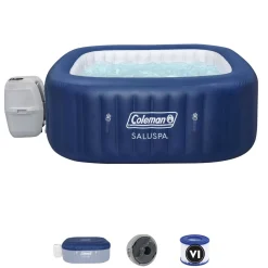 Cheap Coleman Atlantis Energysense Airjet Inflatable Hot Tub Spa 4-6 Person Energysense
