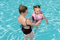 Outlet Disney Junior Minnie Mouse Pink Fabric Child Swim Vest, Small To Medium Swim Trainers