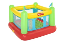 Best Sale Fisher Price 69'' X 68'' X 53'' Bouncesational Indoor Bouncer With Built-In Pump Bounce Houses