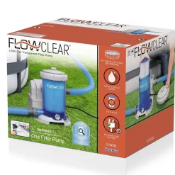 Cheap Flowclear 2,500 Gal. Transparent Filter Pump Pool Accessories