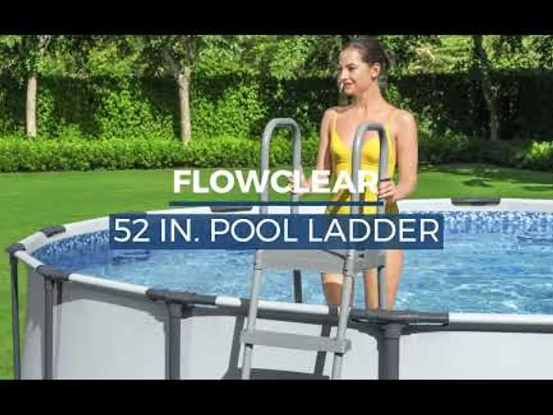 Online Flowclear 52 In. Pool Ladder Pool Accessories
