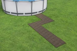 Hot Flowclear 20 In. X 20 In. Square Decorative Pool Floor Protector For Above Ground Pools Pool Accessories