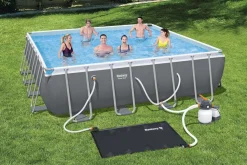 Best Flowclear 43'' X 67 Solar Powered Rectangular Pool Heating Pad For Above Ground Pools Pool Accessories