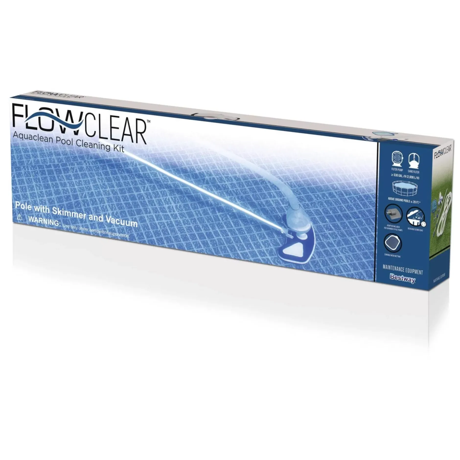 Online Flowclear Aquaclean Pool Cleaning Vacuum Kit Pool Accessories