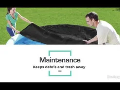 Cheap Flowclear Fast Set 8' Pool Cover Pool Accessories