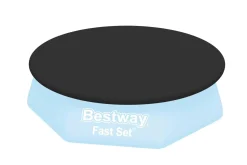Cheap Flowclear Fast Set 8' Pool Cover Pool Accessories