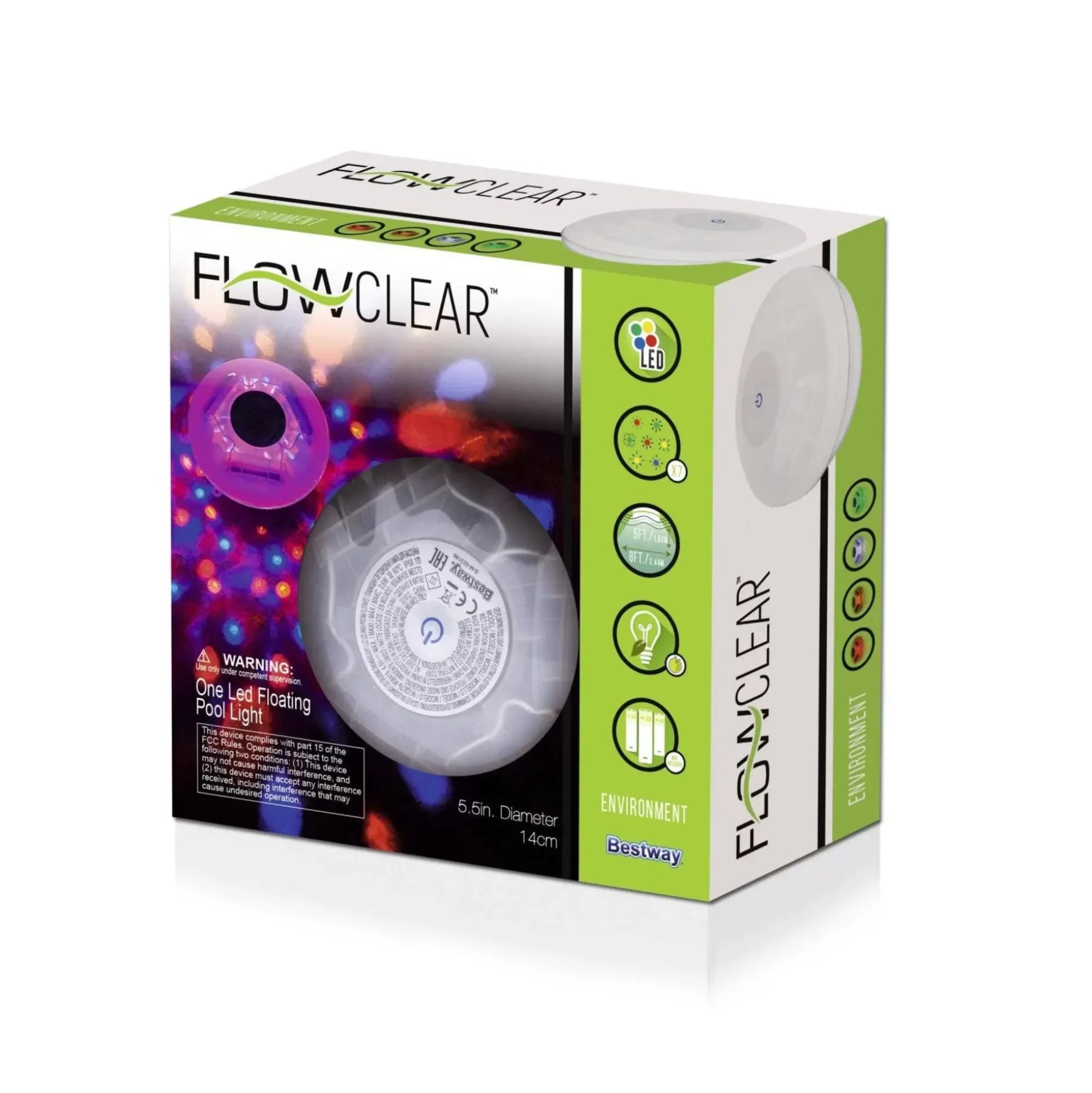 Clearance Flowclear Led Floating Pool Light Accessory Pool Accessories
