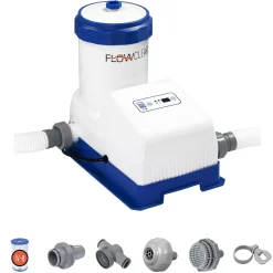 Clearance Flowclear Smart Touch Wifi 2,000 Gal. App-Controlled Filter Pump Pool Accessories