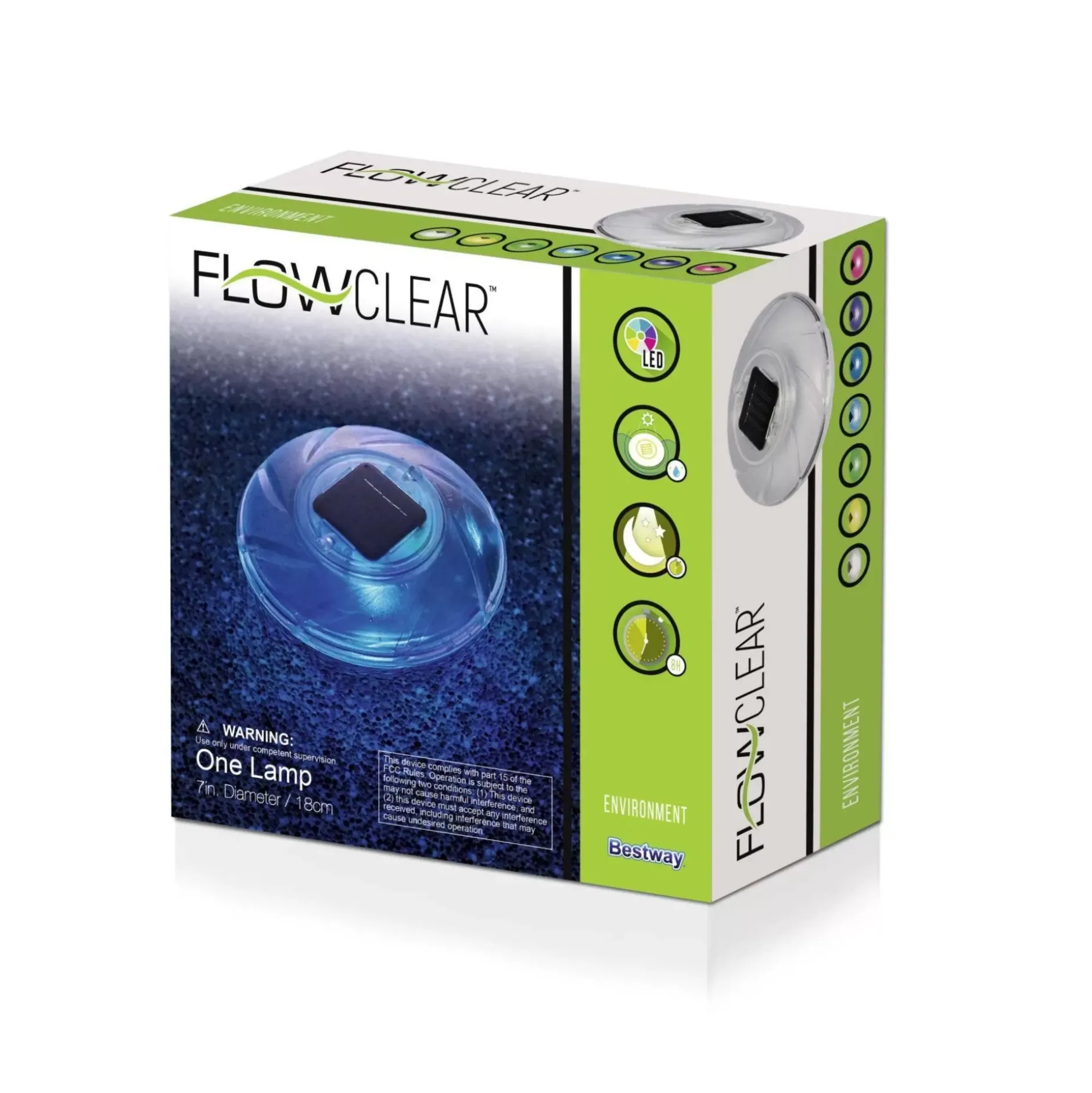 Outlet Flowclear Solar-Float Waterproof Led Pool Light Pool Accessories