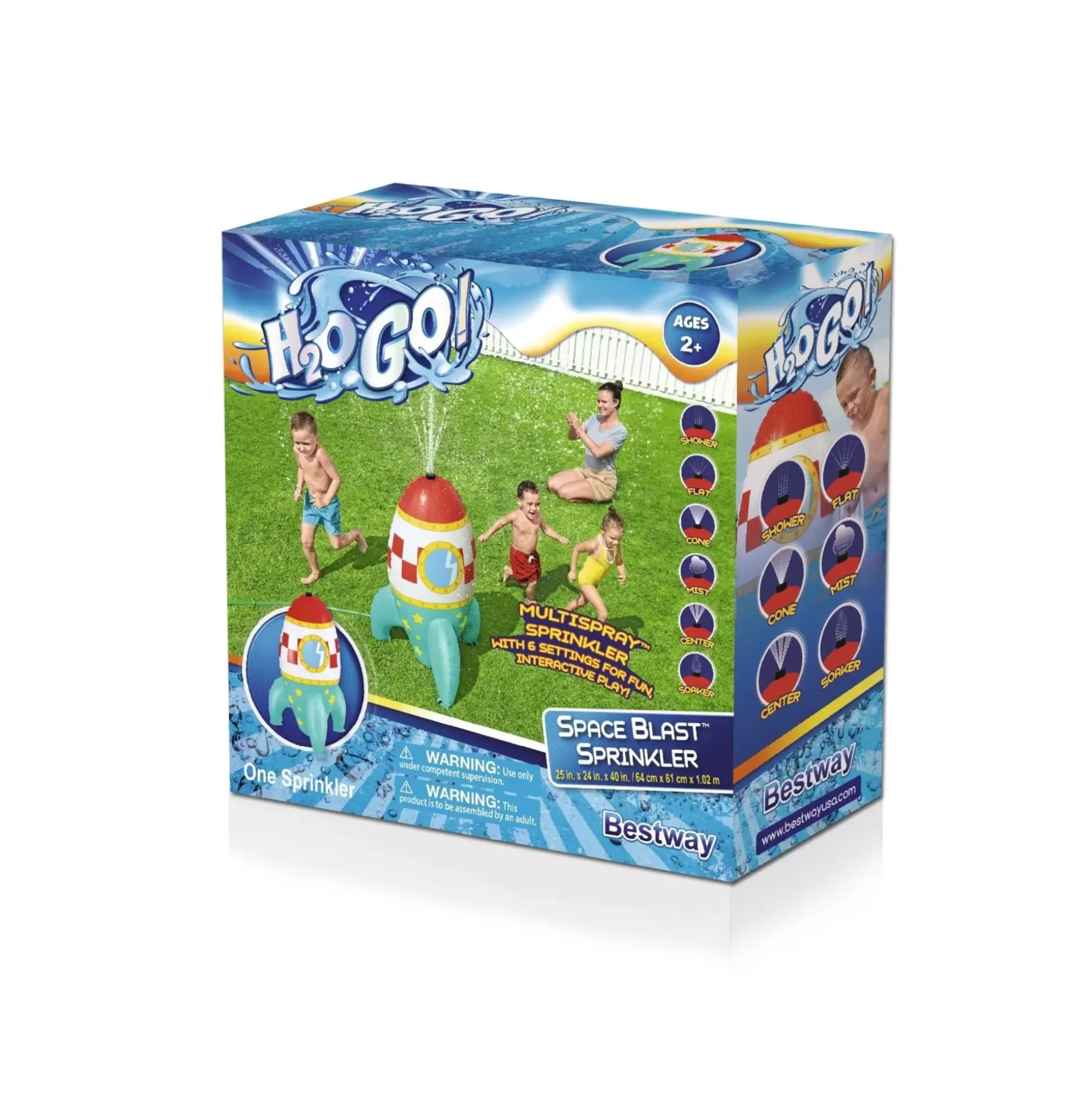 Outlet H2Ogo! 40 In. Space Blast Child Inflatable Sprinkler Sprinklers