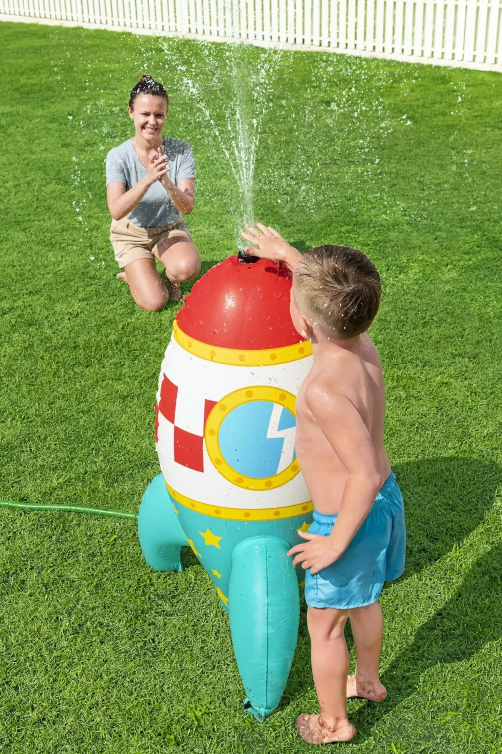 Outlet H2Ogo! 40 In. Space Blast Child Inflatable Sprinkler Sprinklers