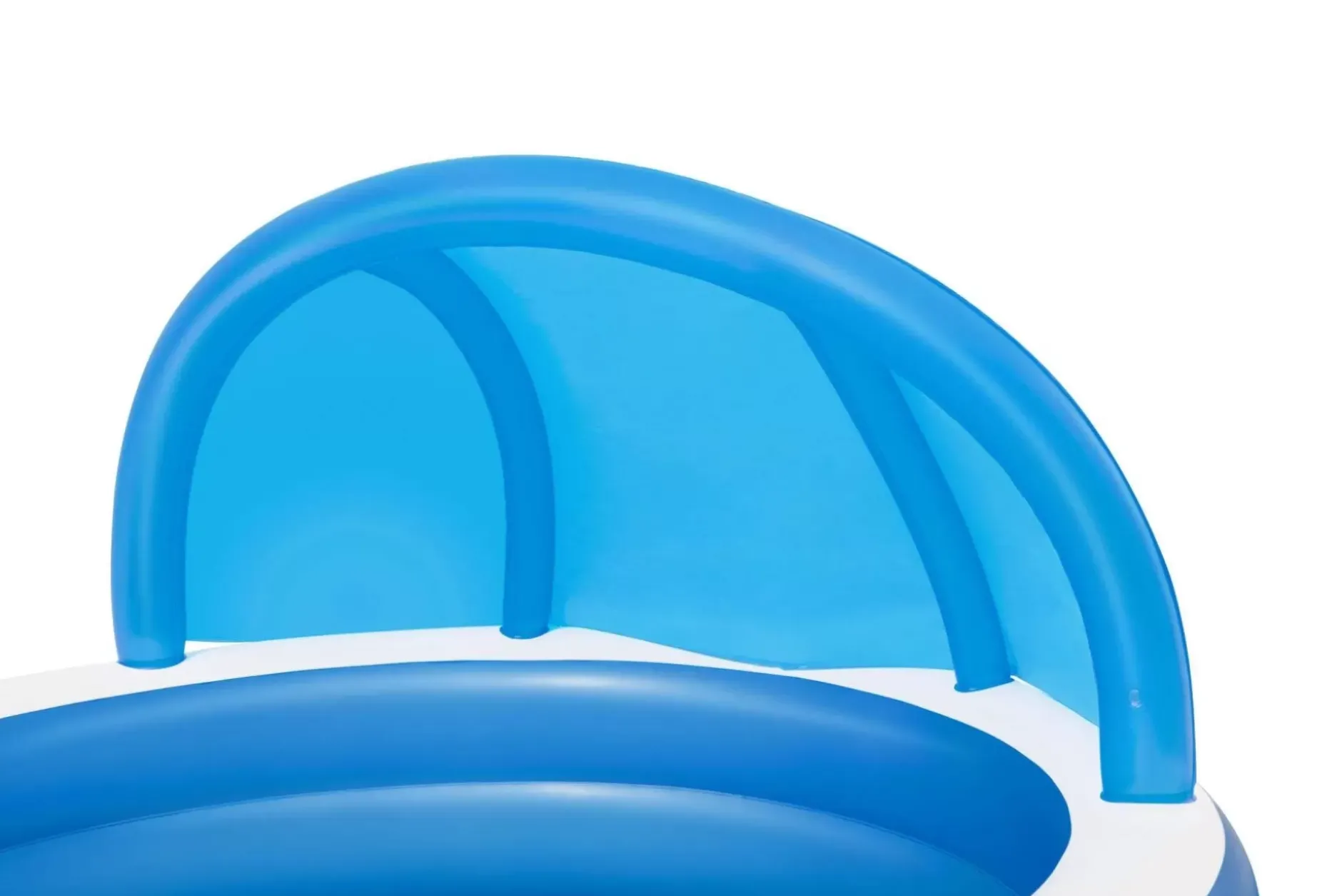 Clearance H2Ogo! 7'11 X 55 Summer Days Inflatable Round Kiddie Pool With Uv Careful Sunshade Kiddie Pools