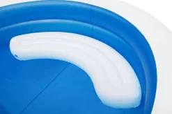 Clearance H2Ogo! 7'11 X 55 Summer Days Inflatable Round Kiddie Pool With Uv Careful Sunshade Kiddie Pools