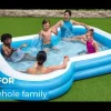 Hot H2Ogo! 10' X 9' X 18 Sunsational Inflatable Kiddie And Family Pool Family Pools
