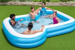 Hot H2Ogo! 10' X 9' X 18 Sunsational Inflatable Kiddie And Family Pool Family Pools