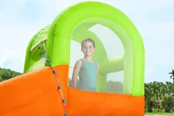 Best Sale H2Ogo! Canopy Cove Kids Inflatable Mega Water Park 8'8 Mega Water Parks