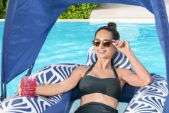 Outlet H2Ogo! Comfort Plush Shaded Pool Lounge Float Pool Floats