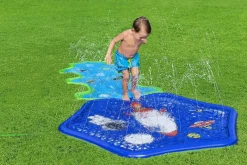 Best H2Ogo! Cosmic Adventure Kids Sprinkler Splash Pad And Inflatable Water Slide Water Slides