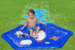 Best H2Ogo! Cosmic Adventure Kids Sprinkler Splash Pad And Inflatable Water Slide Water Slides
