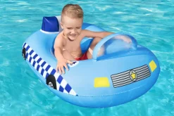 New H2Ogo! Funspeakers Police Car Baby Boat Float Pool Floats