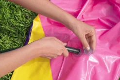 Store H2Ogo! Jumbo Pink Flamingo Inflatable Child Stationary Sprinkler Arch Sprinklers