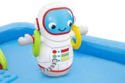 Cheap H2Ogo! Little Astronaut Square Inflatable Kiddie Pool Play Center With Slide Kiddie Pools