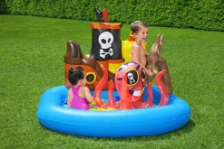 Cheap H2Ogo! Ships Ahoy Inflatable Kids Water Play Center Kiddie Pools