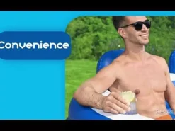 Hot H2Ogo! Splash Paradise 7'7 X 7'2 X 31 Inflatable Family Pool Family Pools