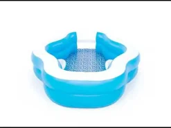 Sale H2Ogo! Splashview 8' Inflatable Kiddie Pool With See-Through Window Family Pools